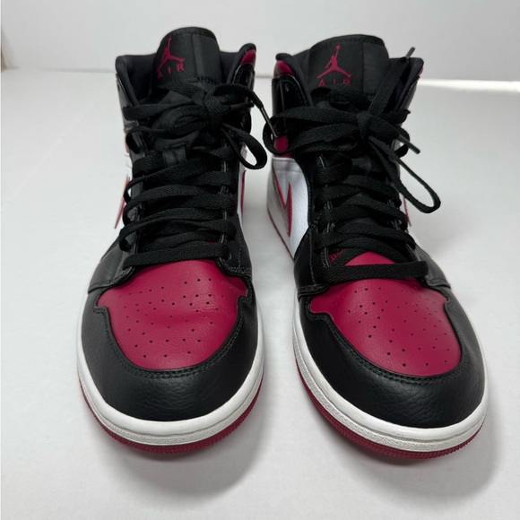 Jordan Black and Red High-Top Athletic Shoes - Picture 9 of 9